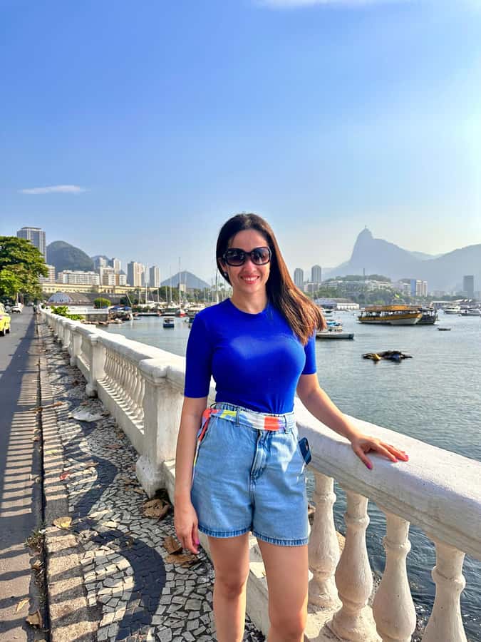 05 Spots of Rio Christ Redeemer Sugar Loaf Selarón Stairs… - Lunch at an all-you-can-eat Brazilian buffet