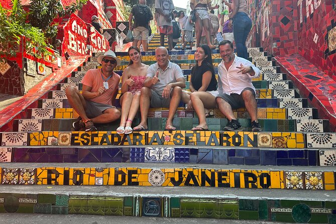1 day tour Rio de Janeiro to Christ and Cable car and much more - Selarón Steps and Rio’s public art