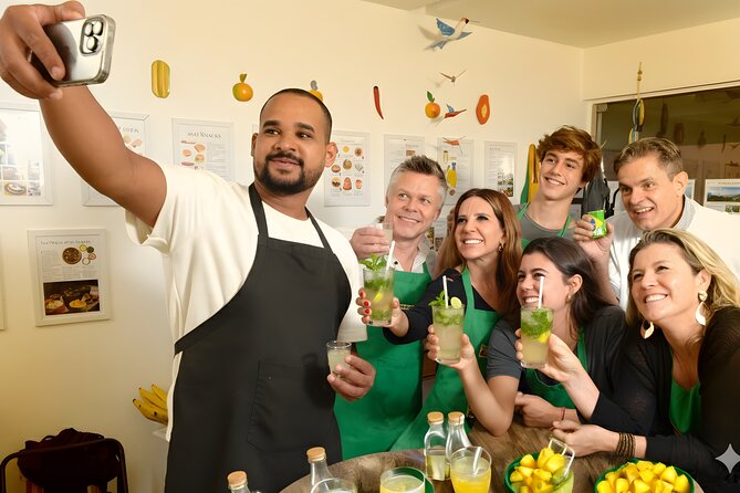 3-Hour Brazilian Drinks & Appetizers Hands-On Class in Rio - What the 2.5-hour class feels like
