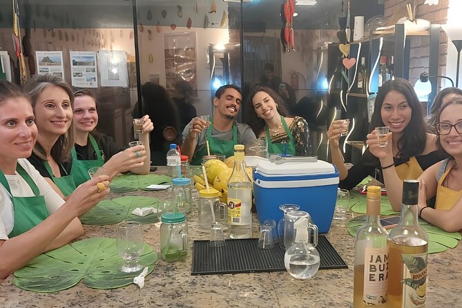3-Hour Brazilian Drinks & Appetizers Hands-On Class in Rio - Pão de queijo, tapioca, and cassava on the worktable
