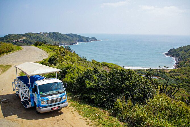 3-hour Small Group Buzios Peninsula Open Air Trolley Tour - The famous beaches along the peninsula