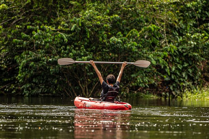 6-Day Guided Kayak Expedition in the Amazon - Sleeping in hammocks and eating in camp