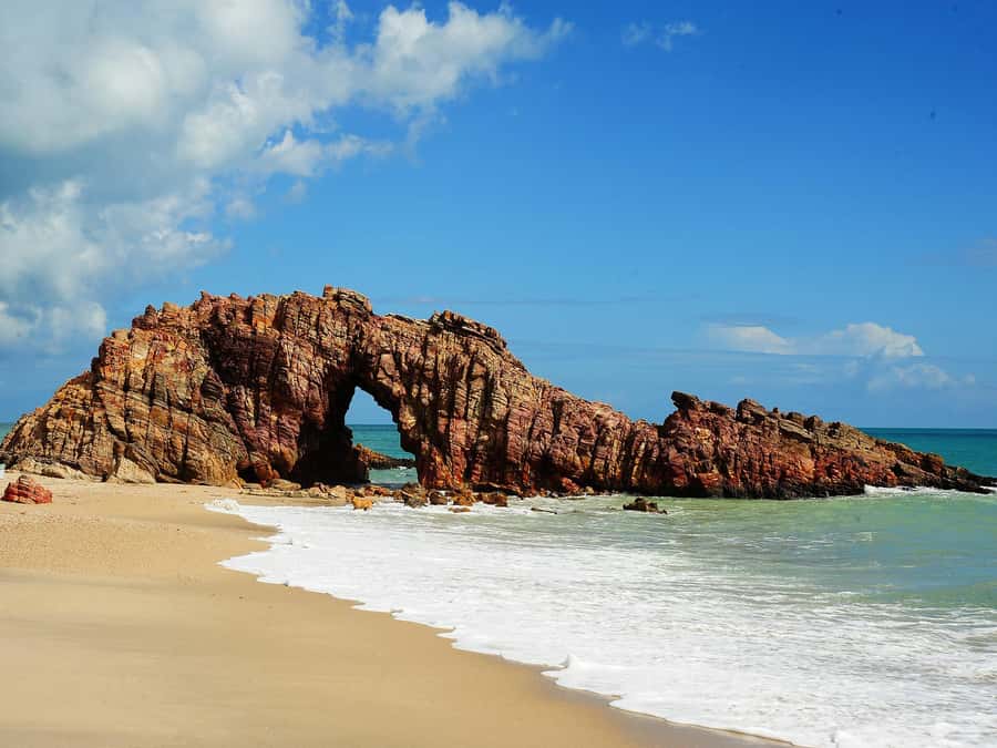 A full day in Jericoacoara - Lagoa Azul for a calmer swim