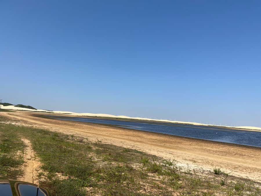 All-day quad bike tour in the small Lencois and Cabure - Lagoa do Alazão adds a slower pause