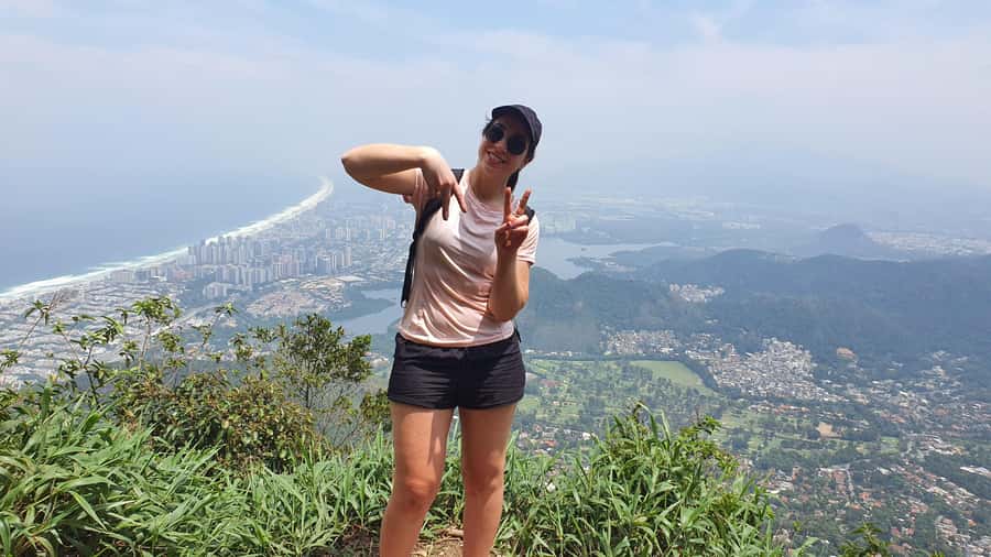 AVenturismo Pedra da Gávea - The summit view across Rio de Janeiro