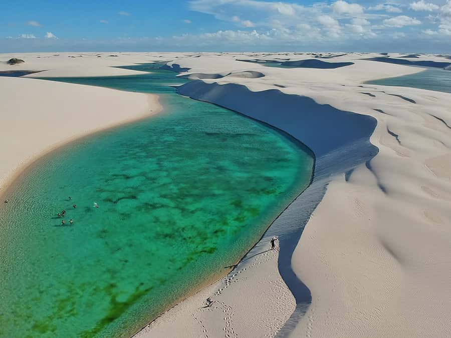 Barreirinhas: Lagoa Azul and Maranhao Half-Day Guided Tour - Swimming in the clear water