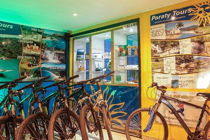 Bike rental BY PARATY TOURS - The value of $21 per person