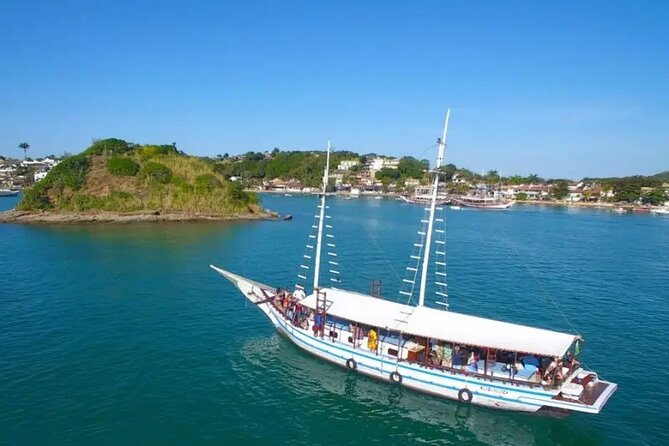 Boat Tour in Buzios with Lunch - The small beach reached only at low tide