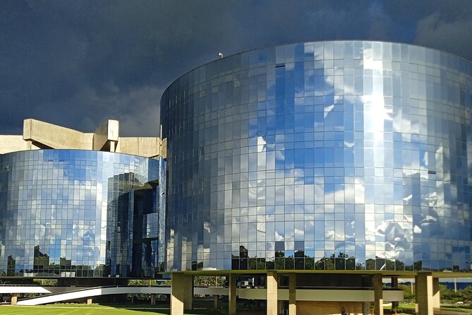 Brasilia City Highlights Tour with Guide - The JK Bridge is a quick postcard stop