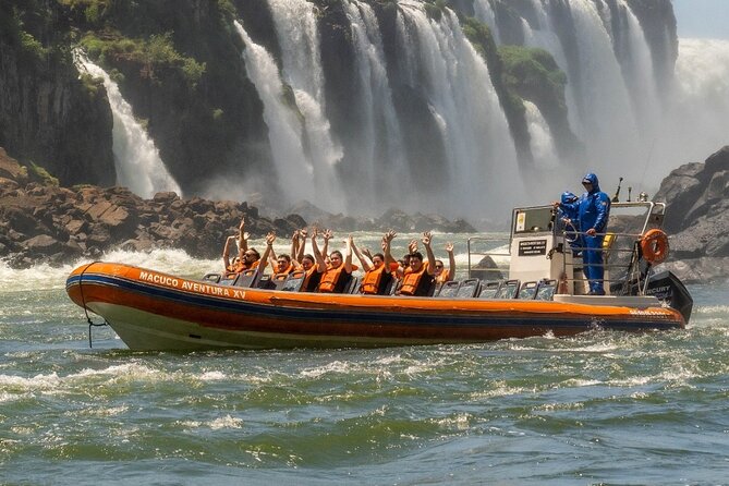 Brazil Adventure Tour - Complete Brazilian Falls - Brazilian-side Iguaçu Falls: broad views and heavy spray