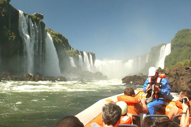 Brazilian Falls With Macuco Safari Boat - Hotel pickup at 9:00 am