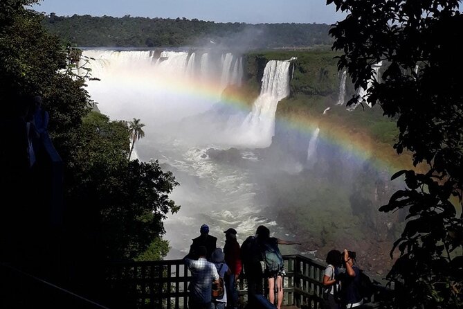 Brazilian Side of the Cataratas and Parque Das Aves with tickets - Finishing above the canyon in the panoramic elevator
