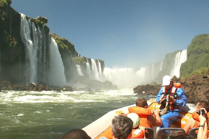 Brazilian Side of the Falls and Boat Tour Macuco Safari - All Tickets Included - Macuco Safari from forest road to river