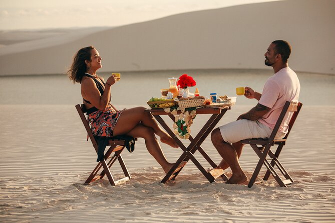 Breakfast in Lençóis Maranhenses - Walking into Lençóis Maranhenses National Park