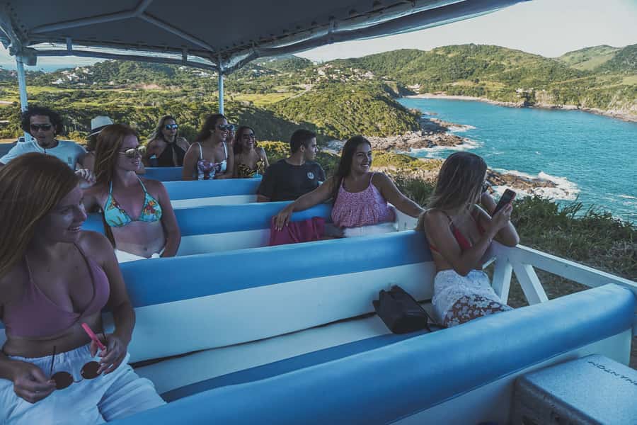 Búzios Trolley Adventure City Tour - Meeting the trolley at Orla Bardot