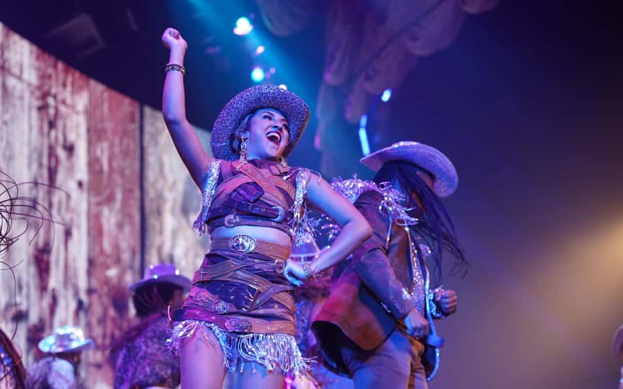 By Night Tour: Roxy Dinner Show & Transfer - Bossa Nova sets the mood