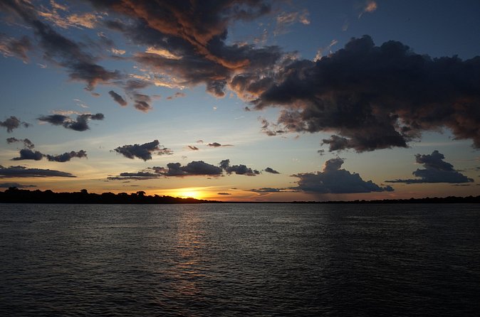 Caiman Spotting - Caiman spotting after sunset