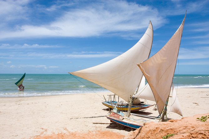Canoa Quebrada from Fortaleza - First Look at Canoa Quebradas Cliffs and Village