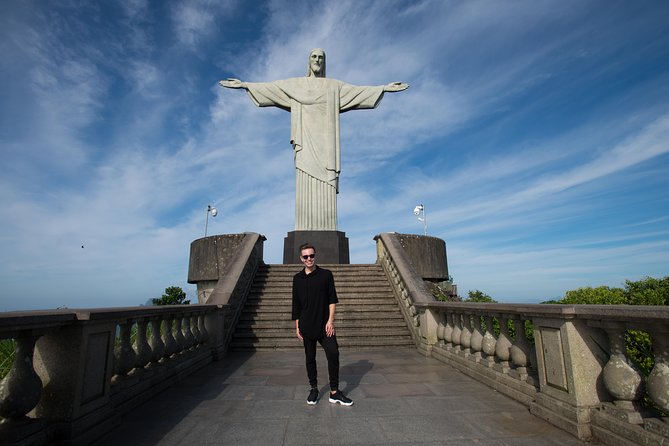 Christ Statue and Sugarloaf Private Tour with a Photographer - Reaching Christ the Redeemer above Tijuca National Park