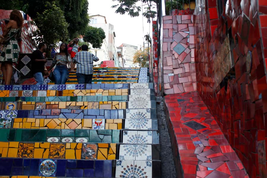 Christ the Redeemer and Escadaria Selarón Half-Day Tour - Santa Teresa gives the route some local flavor