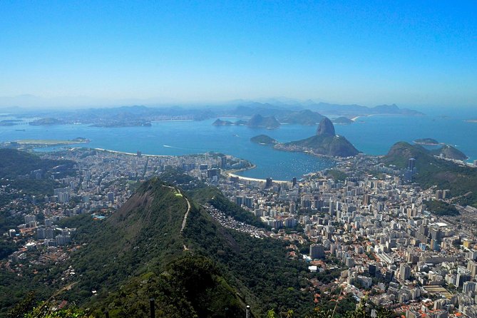 Christ the Redeemer by Van and Selarón Steps - Santa Teresa and Lapa from the van