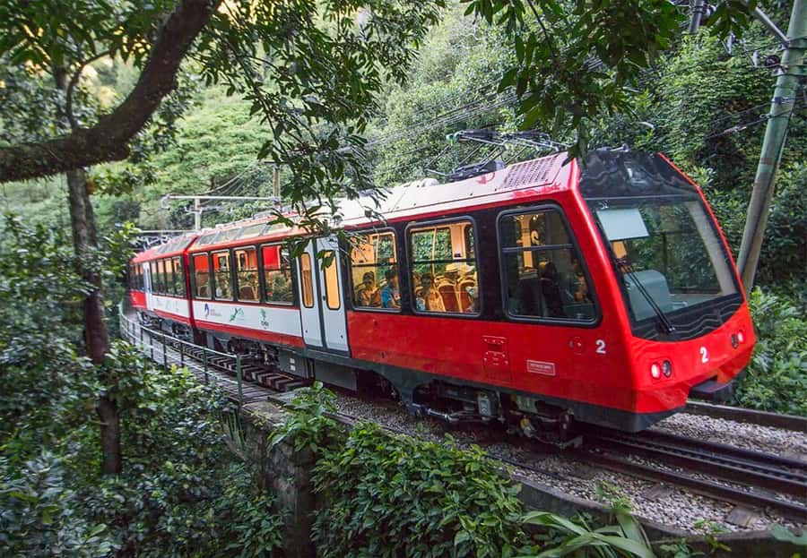 Christ the Redeemer Entry Ticket by Corcovado Train - The 20-minute climb through Tijuca National Park