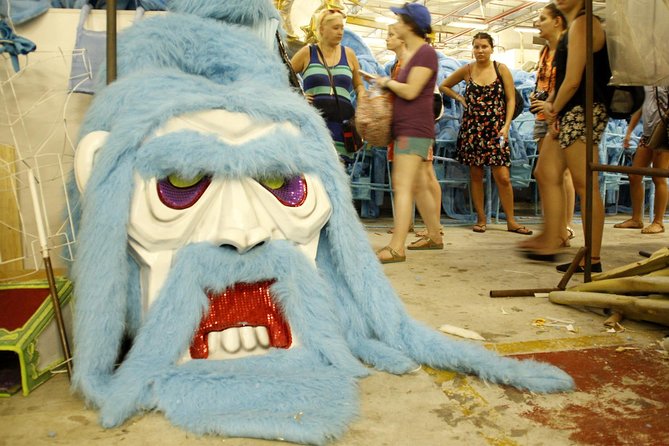 Cidade do Samba Behind-the-Scenes Carnival Tour in Rio de Janeiro - Inside Grande Rio’s backstage area