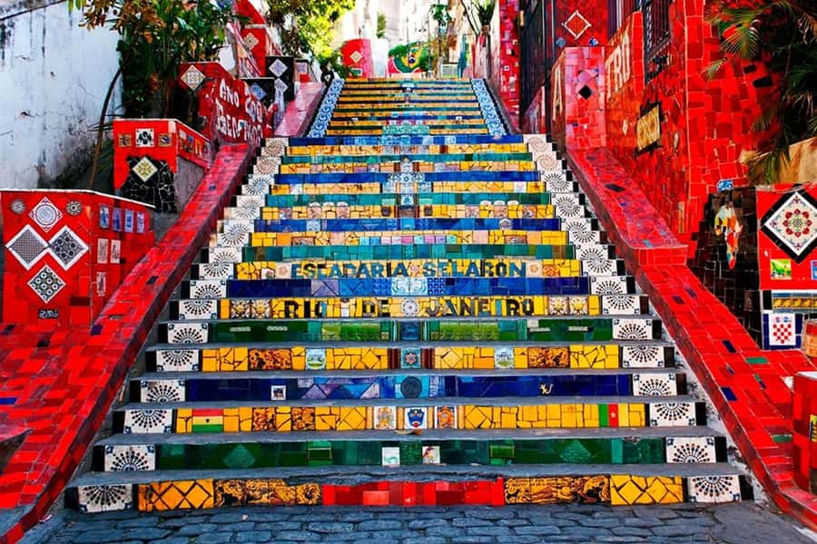 City Tour Rio de Janeiro - Selarón Steps and the Carioca Aqueduct