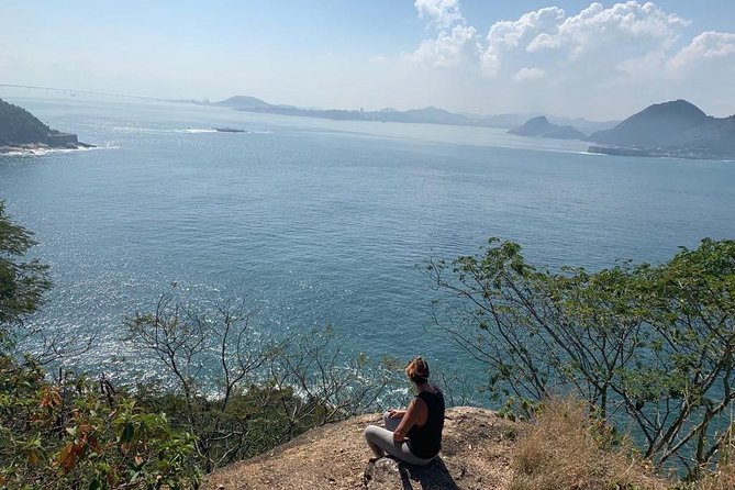 Climbing Baptism + Sugarloaf Mountain summit - Morro da Babilônia and the first 40-meter climb