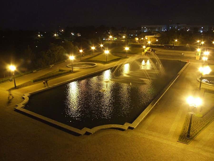 Curitiba: 4-Hour City-By-Night Tour with Dinner - The Wire Opera House is the night’s most unusual sight