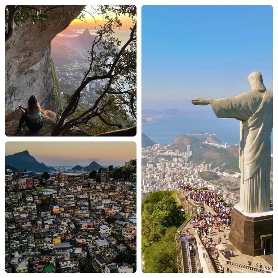 Day tour of Rio de Janeiro with drone footage - A Brazilian churrascaria lunch between landmarks