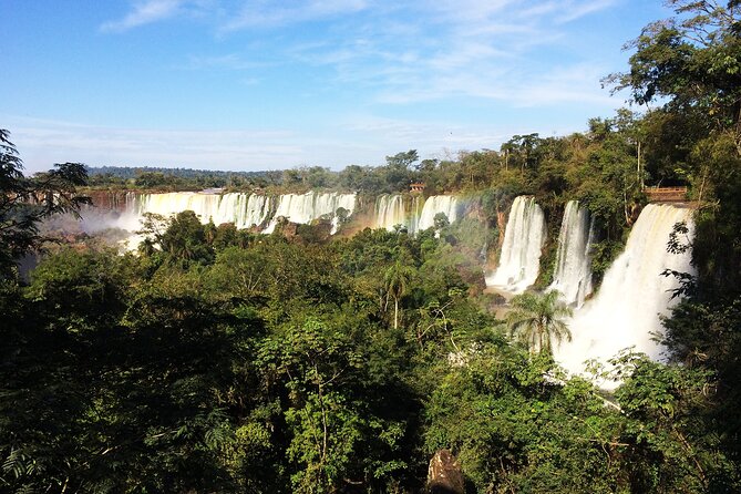 Day Trip to the Argentinian Side of Iguassu Falls from Foz do Iguaçu - Upper Circuit: broad views over the falls