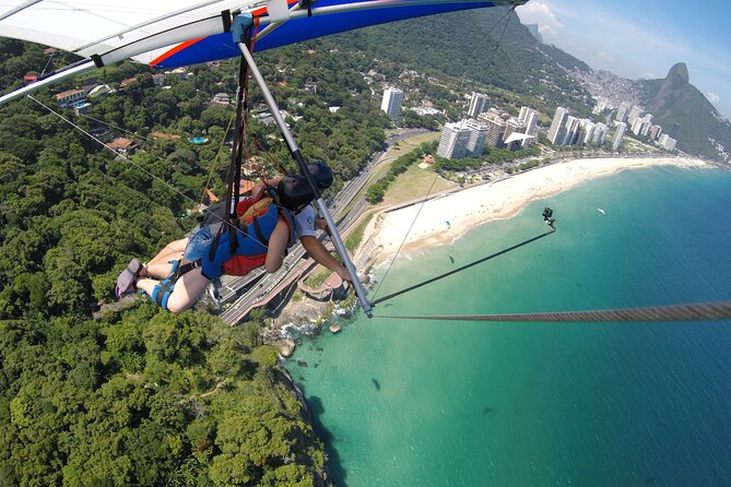 Double flight from Asa Delta in Rio de Janeiro - Meeting at São Conrado and heading uphill