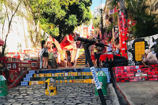 E-Scooter Ride: Lapa + Santa Teresa + Selaron Stairs - The cathedral and Municipal Theater add Rio’s grand center