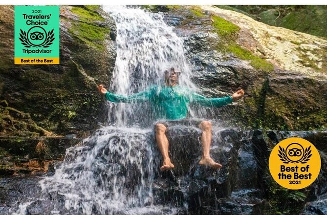 Ecological Boat Tour 10 Deserted Beaches - Waterfall Trails-by Zimbros Ecotour - The 700-meter forest walk to the waterfall