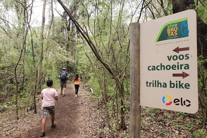 Entrance ticket to Viva Brotas Ecopark with lunch - The one-hour walk to the 47-meter waterfall
