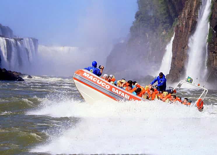 Explore Iguazu Falls and Bird Park: Complete Tour - Macuco Safari begins with an electric jeep