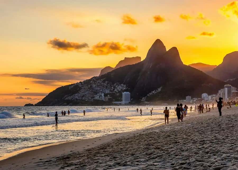 Explore Vidigal & Hike Morro Dois Irmãos: Views of Rio - Descending and returning by motorcycle