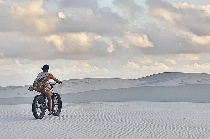 Fatbike tour in Lençóis Maranhenses - Swimming in lagoons, river, and sea