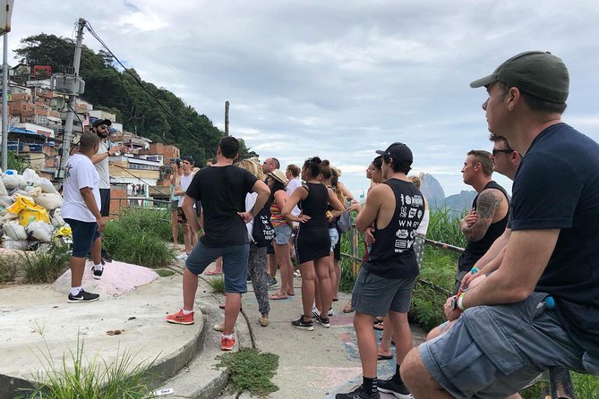 Favela Santa Marta Tour - Mirante do Pedrao and the first great view