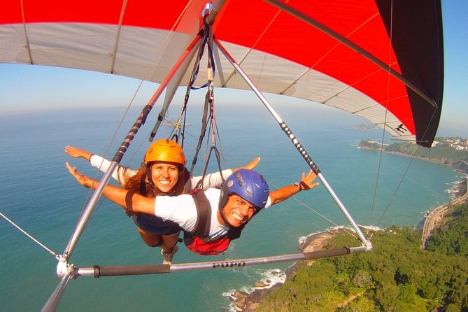 Flight experience DE Asa DE lta in Rio de Janeiro - Taking Off From Pedra Bonita at 550 Meters