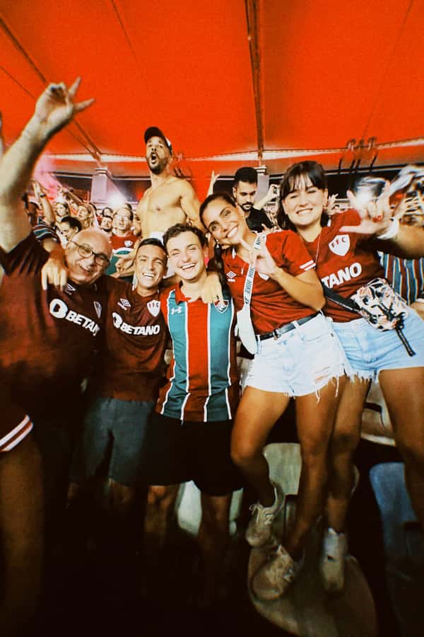 Fluminense Football Match at Maracanã with Local Hosts - The five-minute walk to Maracanã