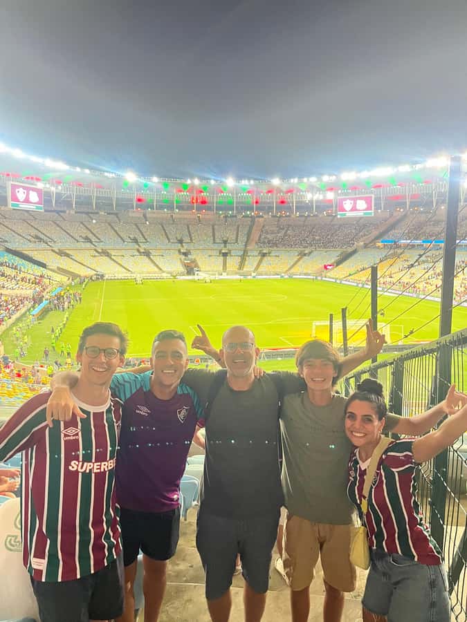 Fluminense Football Match at Maracanã with Local Hosts - Leaving safely after the final whistle