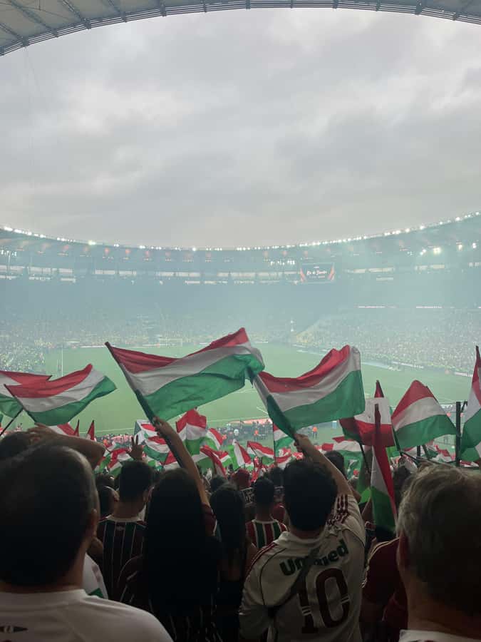 Fluminense Football Match at Maracanã with Local Hosts - Meeting Maria Carolina and Patrick at Bar Armazém Tijucano
