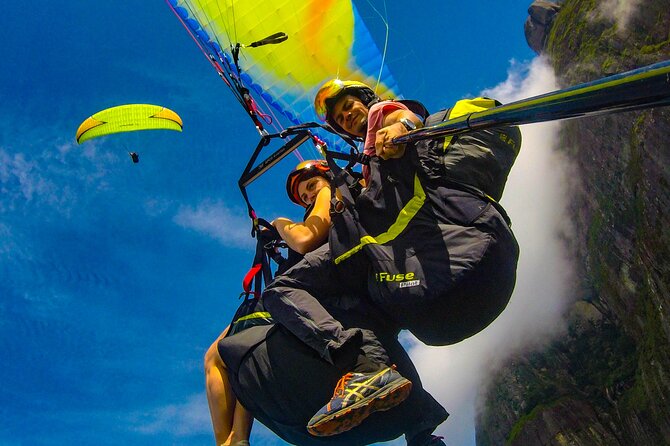 Fly from Paragliding in Rio de Janeiro - Pedra Bonita and the launch inside Tijuca National Park