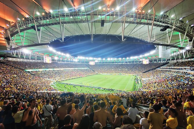 Football Match in Rio de Janeiro - Guided with Transportation - Seating, shade, and the meeting point