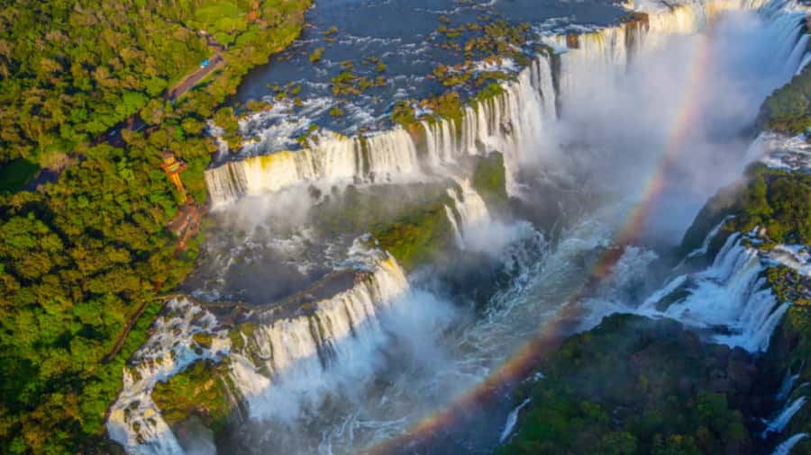 Foz do Iguaçu: Helicopter Flight over the Iguassu Falls - Booking directly or using hotel pickup