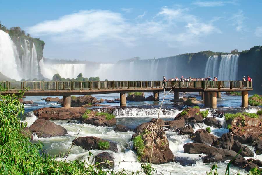 From Argentina: Iguazu Falls Brazil Side & Itaipu Dam - Border documents can make or break the outing