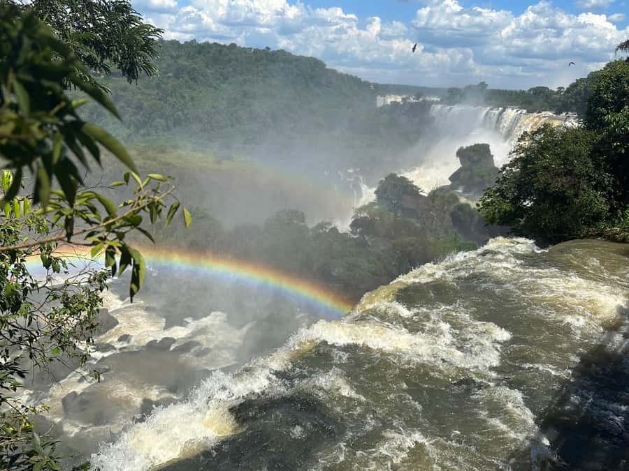 from Foz do Iguaçu: Private Tour on Argentinean Falls - The Lower Circuit, spray and thunder at close range
