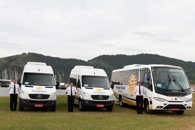 From Ilha Grande: Shared shuttle transfer to Paraty - The road ride to Paraty by van or minibus